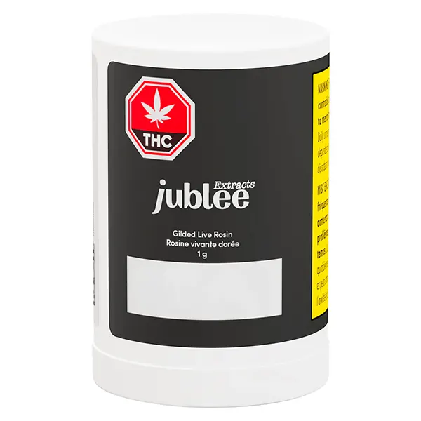 Image for Gilded Live Rosin, cannabis resin, rosin by Jublee