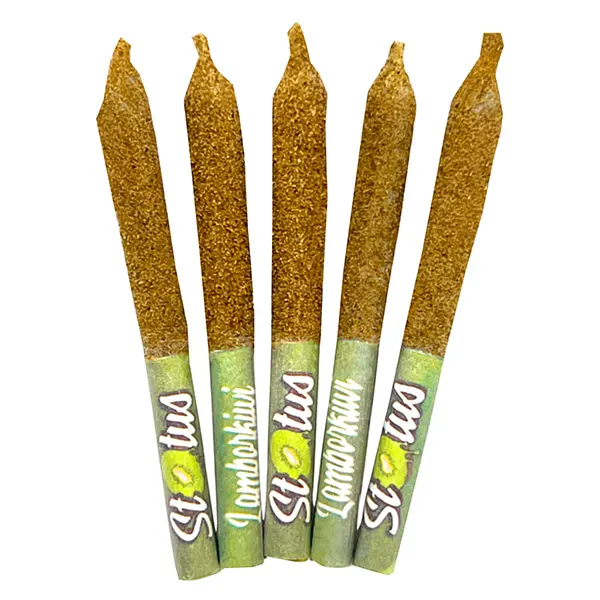 Lamborkiwi Liquid Diamond Infused Kief Coated Pre-Roll (Pre-Rolls) by Status