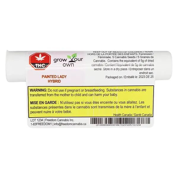 Painted Lady CBD Seeds (Seeds) by Freedom Cannabis