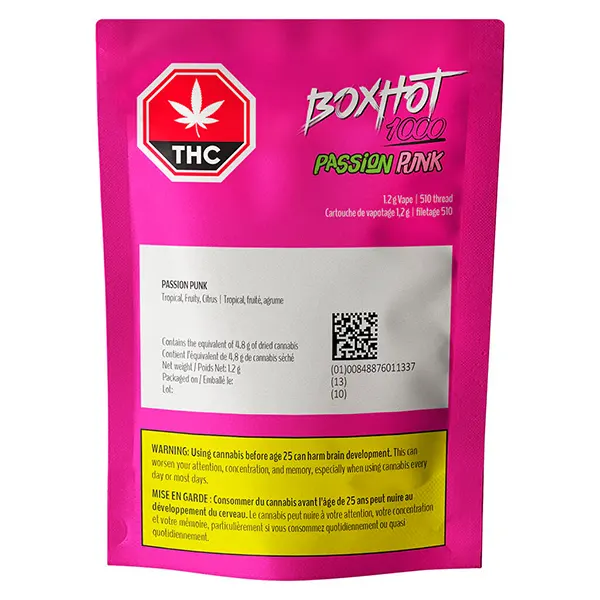Image for Passion Punk 510 Thread Cartridge, cannabis all products by BoxHot