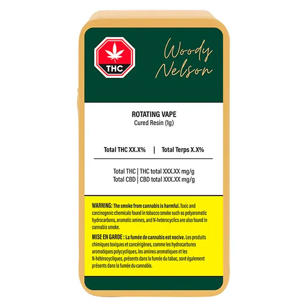 Image for Rotating Vape 510 Thread Cartridge, cannabis 510 cartridges by Woody Nelson