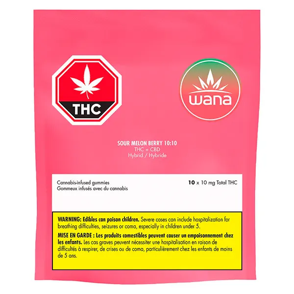 Sour Melon Berry (Gummies) by Wana