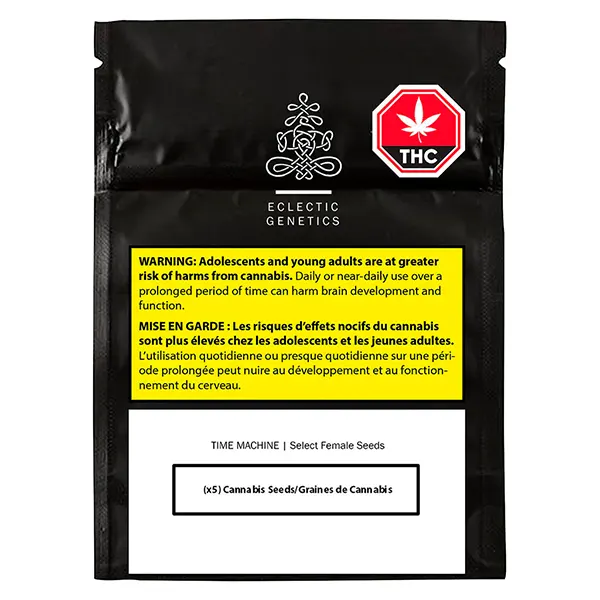 Image for Time Machine Select Feminised Seeds, cannabis seeds by Eclectic Genetics