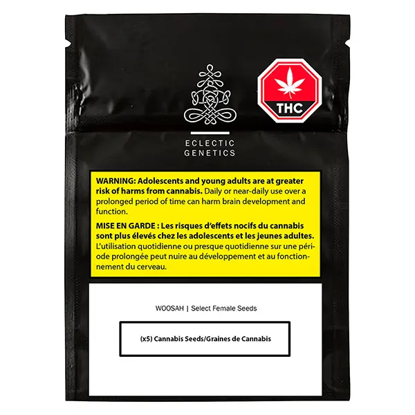 Image for Woosah Select Feminised Seeds, cannabis seeds by Eclectic Genetics