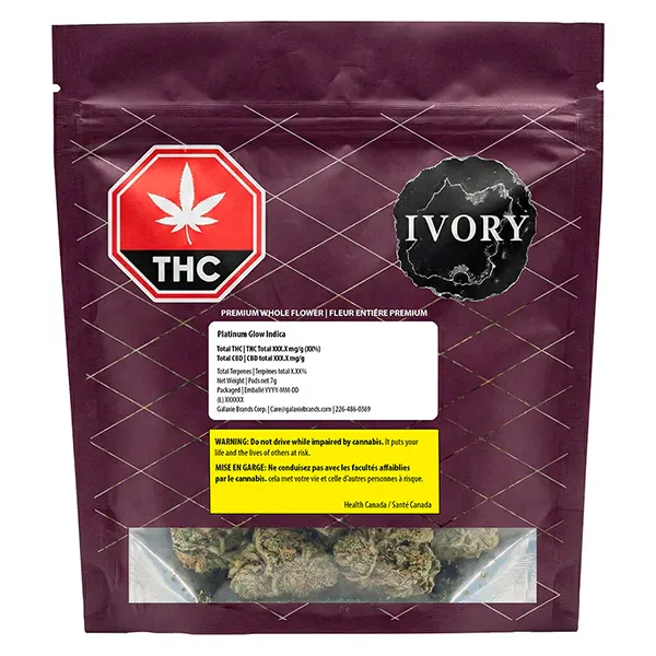 Image for Platinum Glow, cannabis all products by Ivory