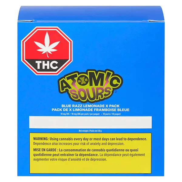 Blue Razz Lemonade Gummies X Pack (Gummies) by XMG