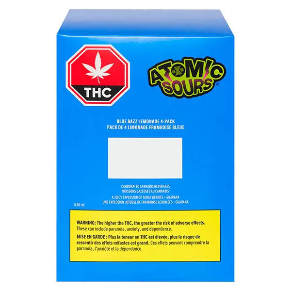 Blue Razz Lemonade 4pk (Soft Drinks) by XMG