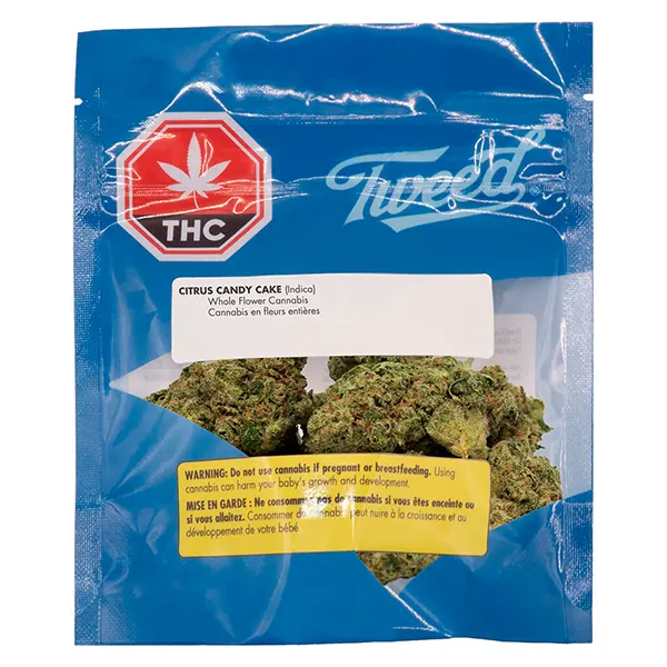 Image for Citrus Candy Cake, cannabis dried flower by Tweed