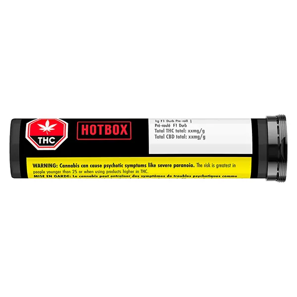 Image for F1 Durb Pre-Roll, cannabis pre-rolls by Hotbox