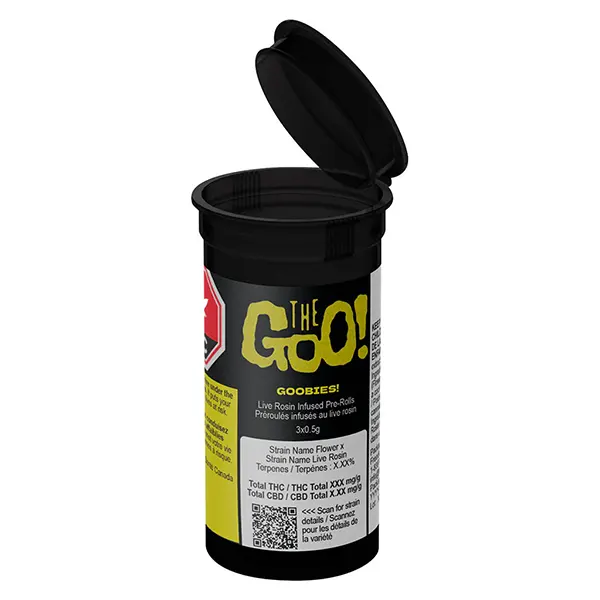 Image for Goobies Live Rosin Infused Pre-Roll, cannabis all products by The Goo!