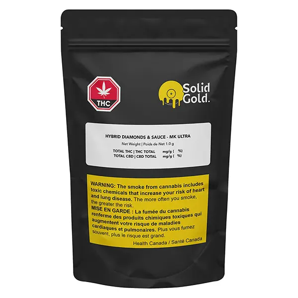 Hybrid Diamonds & Sauce - MK Ultra (Resin, Rosin) by Solid Gold