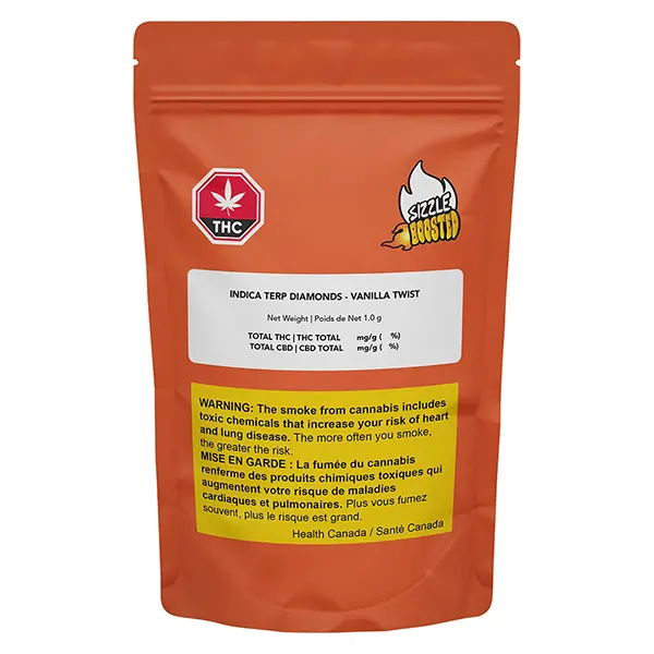 Image for Indica Terp Diamonds - Vanilla Twist, cannabis all products by Sizzle