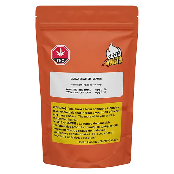 Image for Sativa Shatter - Lemon, cannabis all products by Sizzle