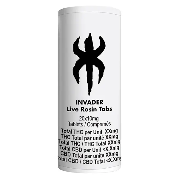 Live Rosin Tabs (Capsules, Softgels) by Invader