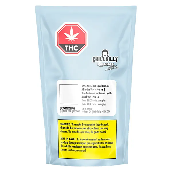 Maxed Out Liquid Diamond All-in-One Vape - Pure Ice (Disposable Vapes) by Chillbilly