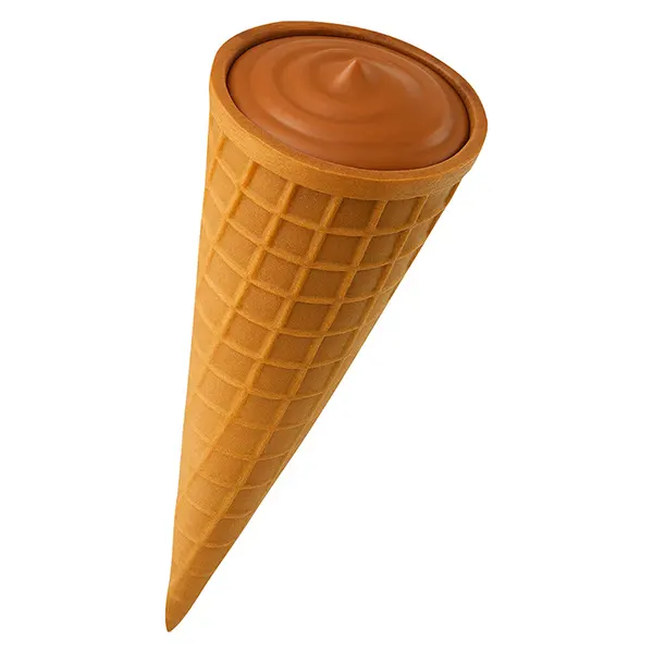 Image for Milk Chocolate Live Rosin Waffle Cones