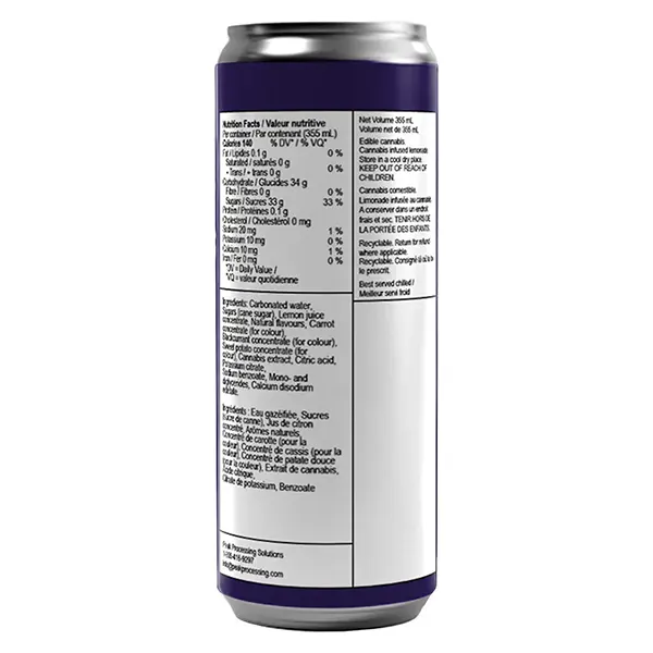 Ray's Blackberry Rosin Lemonade with CBG (Juices) by Ray's Lemonade