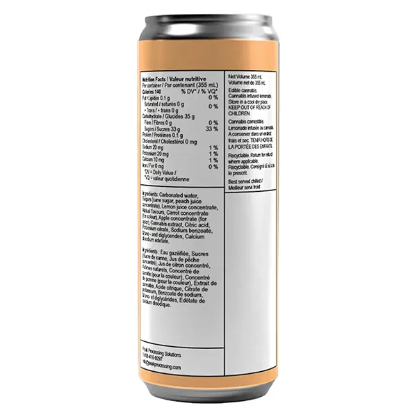 Ray's Peach Rosin Lemonade (Juices) by Ray's Lemonade