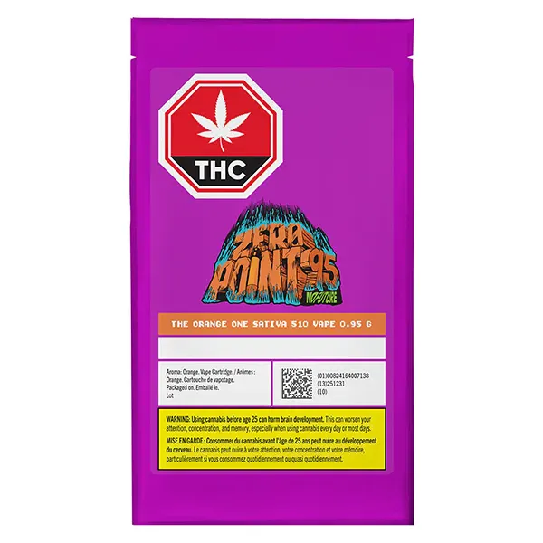 ZeroPoint95 - The Orange One 510 Thread Cartridge (510 Cartridges) by No Future