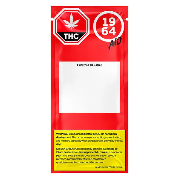 Apples & Bananas FSE Resin AIO Vape (Disposable Vapes) by 1964