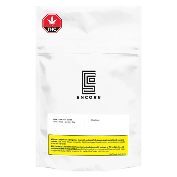 Back Stage Pass Sativa (Dried Flower) by Encore Supply Co