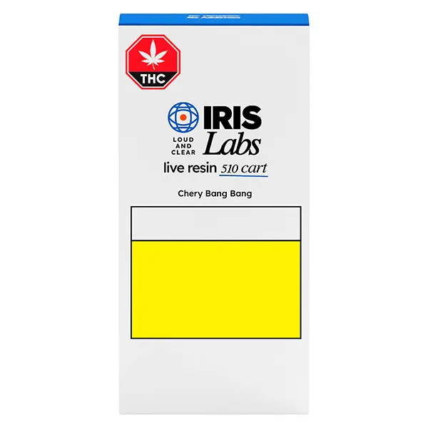 Cherry Bang Bang Live Resin 510 Thread Cartridge Vape (510 Cartridges) by IRIS Labs