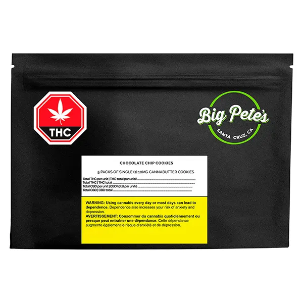 Image for Chocolate Chip Cookies, cannabis baked goods by Big Pete's Treats
