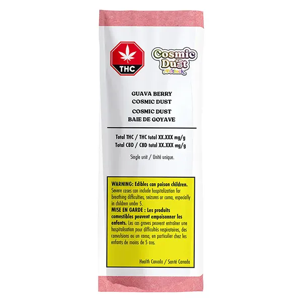 Image for Guava Berry Cosmic Dust, cannabis hard candy by Potluck