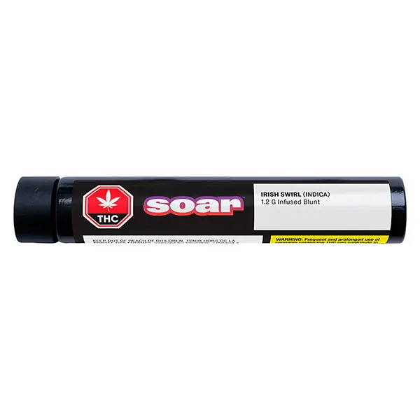 Irish Swirl Diamond Dipped Blunt Infused Pre-Roll (Pre-Rolls) by Soar