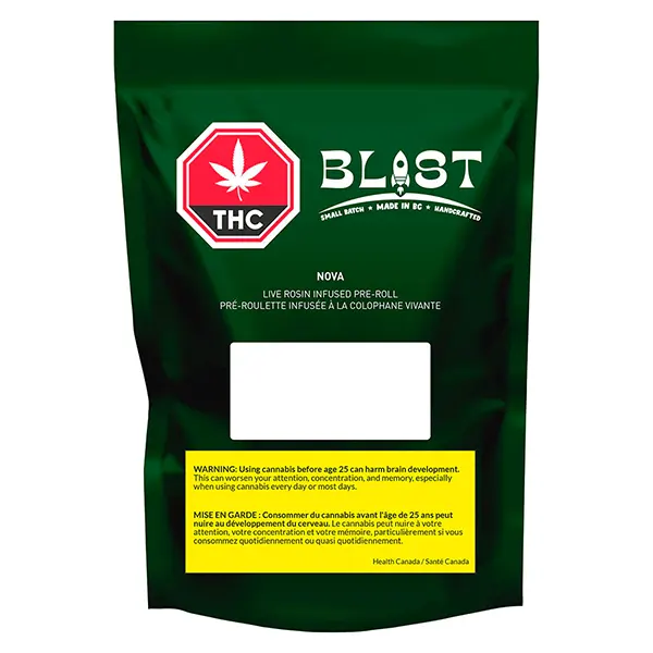 Nova Live Rosin Infused Pre-Roll (Pre-Rolls) by Blast