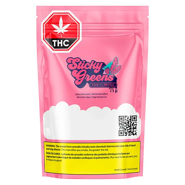 Pink Flamingo Dripbar All-in-One (Disposable Vapes) by Sticky Greens