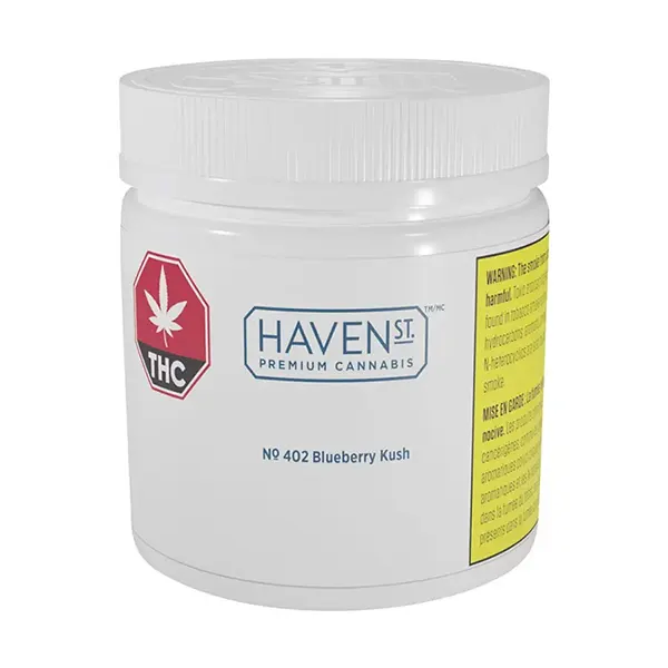 No. 402 Blueberry Kush (Dried Flower) by Haven St. Premium Cannabis