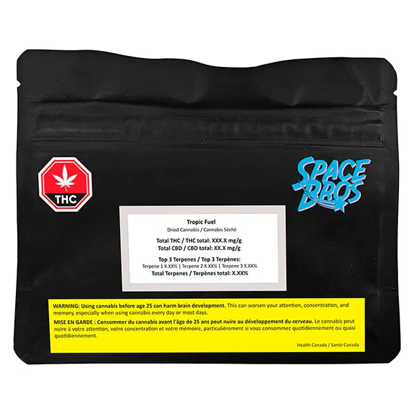 Tropic Fuel (Dried Flower) by Space Bros