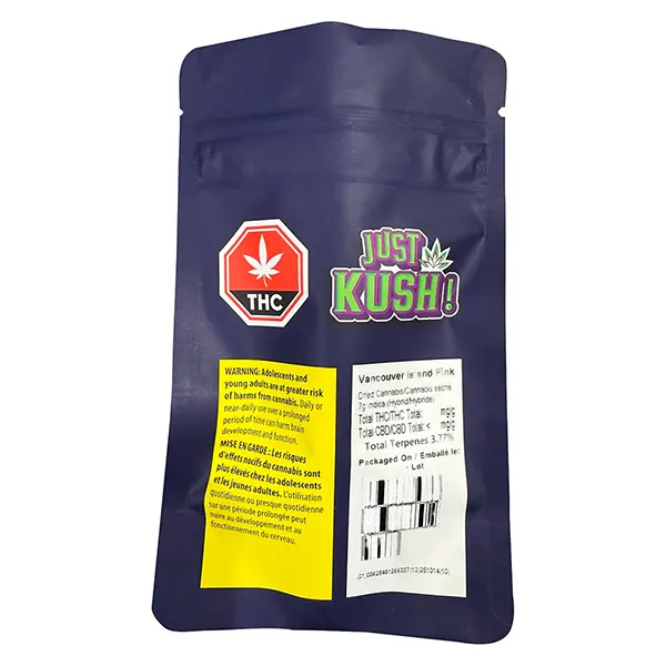 VIP Kush Vancouver Island Pink Flower (Dried Flower) by Just Kush