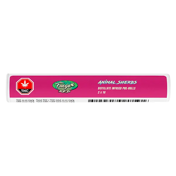 Animal Sherbs Liquid Diamond Infused Pre-Roll (Pre-Rolls) by Fuego