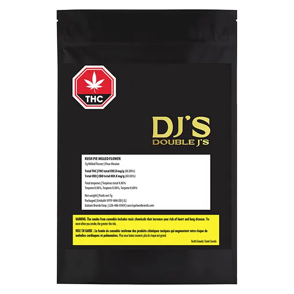 Image for Kush Pie Milled Flower, cannabis all products by Double J's