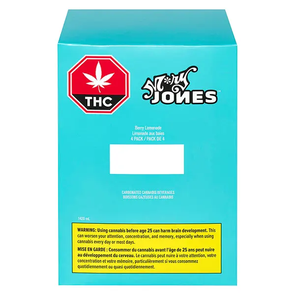 Image for Berry Lemonade 4pk, cannabis all products by M&ast;ry Jones