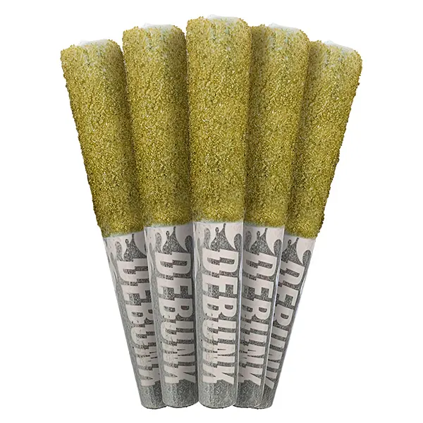 Image for Blackberry Haze Triple-Infused Bubble Hash Darts, cannabis pre-rolls by Debunk