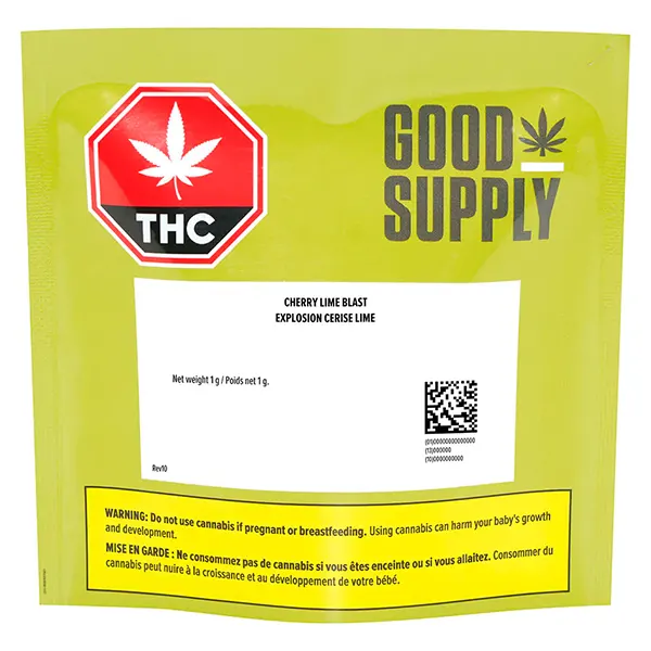 Image for Cherry Lime Blast 510 Thread Cartridge, cannabis 510 cartridges by Good Supply