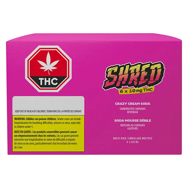 Crazy Cream Soda Multipack (Soft Drinks) by Shred