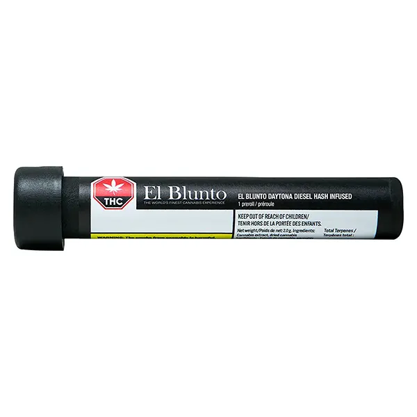 Image for Daytona Diesel Hash Infused Pre-Roll, cannabis blunts by El Blunto