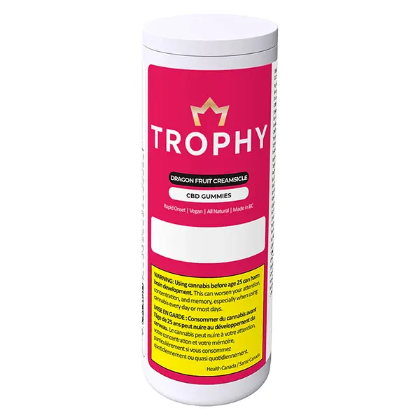 Dragon Fruit Creamsicle (Gummies) by Trophy