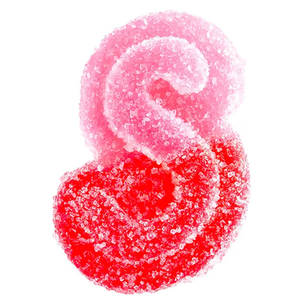 Image for Fully Blasted Strawberry Watermelon 1:1 CBG THC Gummies