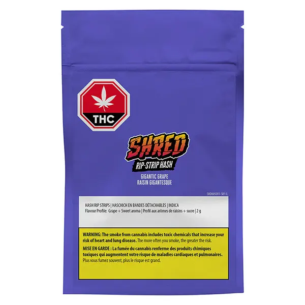 Image for Gigantic Grape Rip-Strip Hash, cannabis hash, kief by Shred
