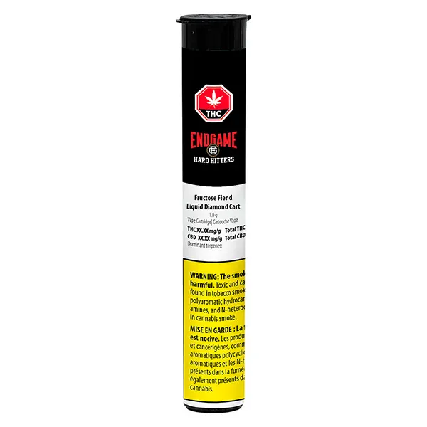 Image for Hard Hitters Fructose Fiend Liquid Diam 510 Thread Cartridge, cannabis 510 cartridges by Endgame
