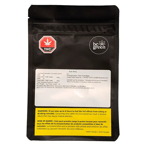 Kush Mints (Dried Flower) by BC Green
