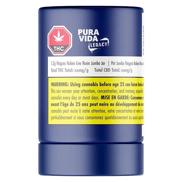 Niagara Nuken Live Resin Jumbo Jar (Resin, Rosin) by Pura Vida