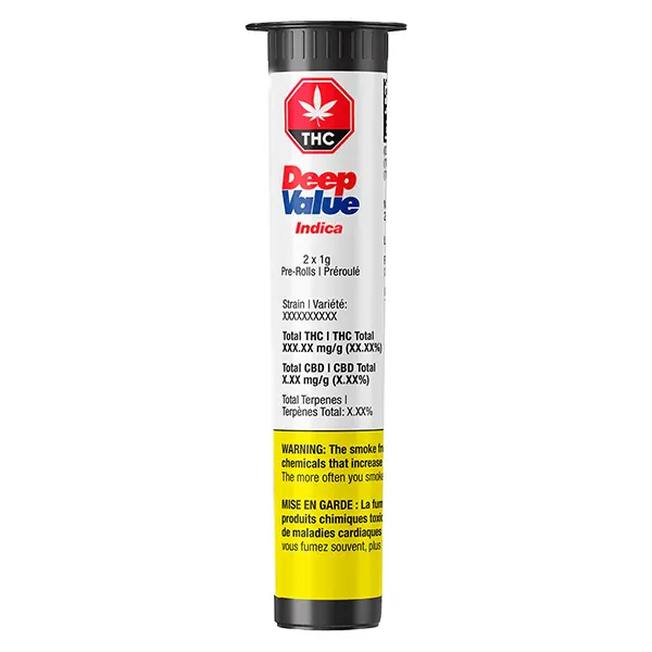 Pre-Roll Indica (Pre-Rolls) by Volo