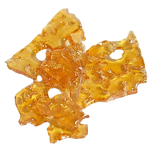 Image for Rippin Razz Shatter 2.0, cannabis shatter, wax by Dab Bods