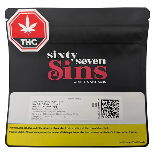Mind Playa (Dried Flower) by Sixty Seven Sins